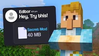 My Editor Made Me A Minecraft MODPACK To Beat...