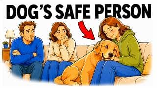 How Dogs Choose Their Safe Person Without Saying a Word