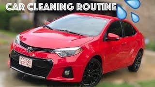 Car wash routine | Budget friendly
