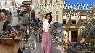 copenhagen vlog ☕️ a few days in denmark, best cafes, popular restaurants & sweden day trip