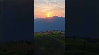 ⛰️ Hoàng hôn trên đỉnh Suối Thầu hôm nay… là lời báo hiệu mùa đẹp nhất Tây Bắc sắp bắt đầu. #phonk