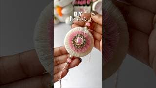 DIY rakhi making #shorts #rakhimaking #rakshabandhan #handmade #craftideas #artshorts