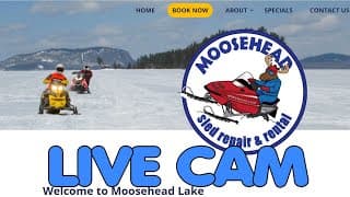 Moose River inlet at Moosehead Lake, - Rockwood, Maine