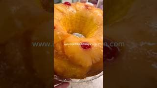 One of my most viral recipes ever! • This Pineapple Upside Down Cake is so easy 🍍