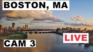 Boston Weather Cam, Massachusetts - Live Cam - Charles River
