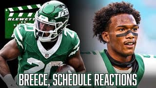 Breece Hall and Schedule Release Reaction