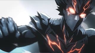 Garou vs Bomb animation process