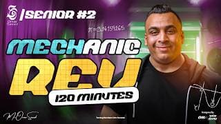 أقوى مراجعة هتلملك Mechanics لطلاب Senior 2 على مستوى الجمهورية مع مستر عمر السعيد