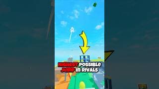 What Is The HIGHEST Possible Jump In Roblox Rivals