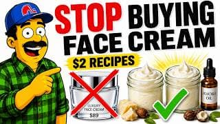 Never Buy Face Cream Again — 2 Recipes That Cost Pennies And Work Better