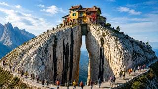 Impossible Places | World's Loneliest Houses Ever Built in Insane Places