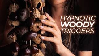 ASMR Deep Sleep with Hypnotic Woody Botanical Sounds (No Talking)