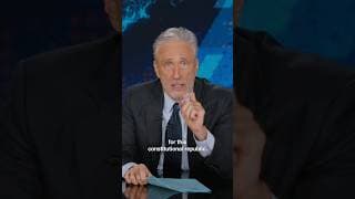 "He doesn't give a f**k anymore" Jon Stewart tells Trump's defenders to drop the pretense #fyc
