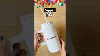 DIY Sipper 😱 #crafteraditi #DIY  #sippercollection #shorts #unboxing #tumblr @CrafterAditi