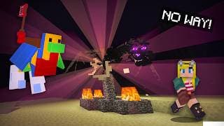 I Beat Minecraft… On a LEGO Chicken?!