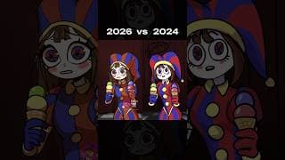 Old vs new version | Jax and Pomni 🎪 #tadc #theamazingdigitalcircus