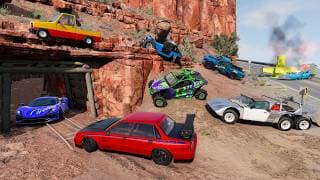 Racing Random Cars Through Secret Tunnels