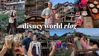 DISNEY WORLD VLOG! Wilderness Lodge resort day, swimming, exploring, Whispering Canyon Cafe & more!
