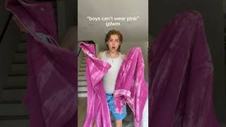 boys can’t wear pink