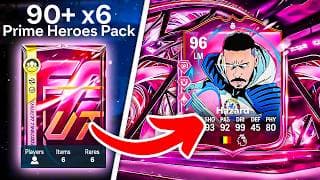 90+ x6 PRIME HEROES PACKS! 🚨 FC 26 Ultimate Team