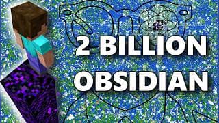 How 2 BILLION Obsidian Was Placed on 2b2t