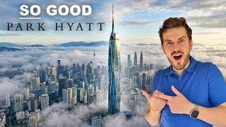 Staying In the World's SECOND HIGHEST Hotel (Park Hyatt Kuala Lumpur)