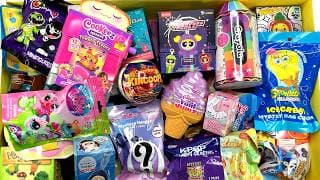 64 minutes of mystery bags ASMR NO TALKING Relaxing Unboxing Sounds