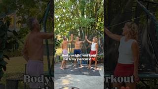 Beginner Bodyweight Program With My Parents | Parents Power