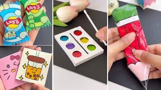 12  Craft Ideas / Miniature DIY / Organizers & Life saving Crafts / Pinterest Home decor