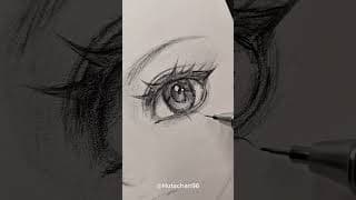 Drawing Portrait with Pencil  #shorts