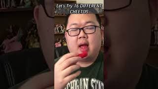 Let's Try 16 DIFFERENT CHEETOS