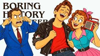 What Being a Teenager in 1950s America Was Like | Boring History for Sleep
