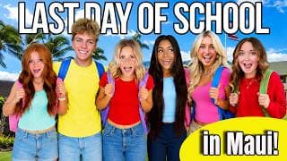 Last Day Of School Morning Routine *WE'RE MOViNG* 🎒🌴