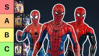 Ranking EVERY MCU Spider-Man Action Figure