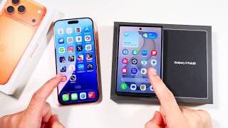 iPhone 17 Pro Max vs Galaxy Z Fold 8 Speed Test