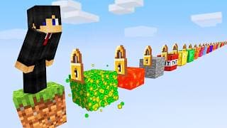Minecraft, But With Too Many 1 Blocks...