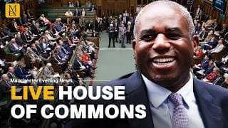WATCH LIVE: David Lammy takes questions from MPs in the House of Commons