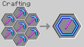 Minecraft, But Crafts Are Shaped...