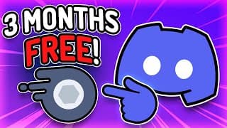 Get FREE DISCORD NITRO for 3 MONTHS (2022)...