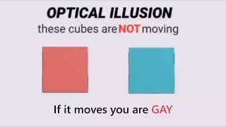 Cube Optical Illusion