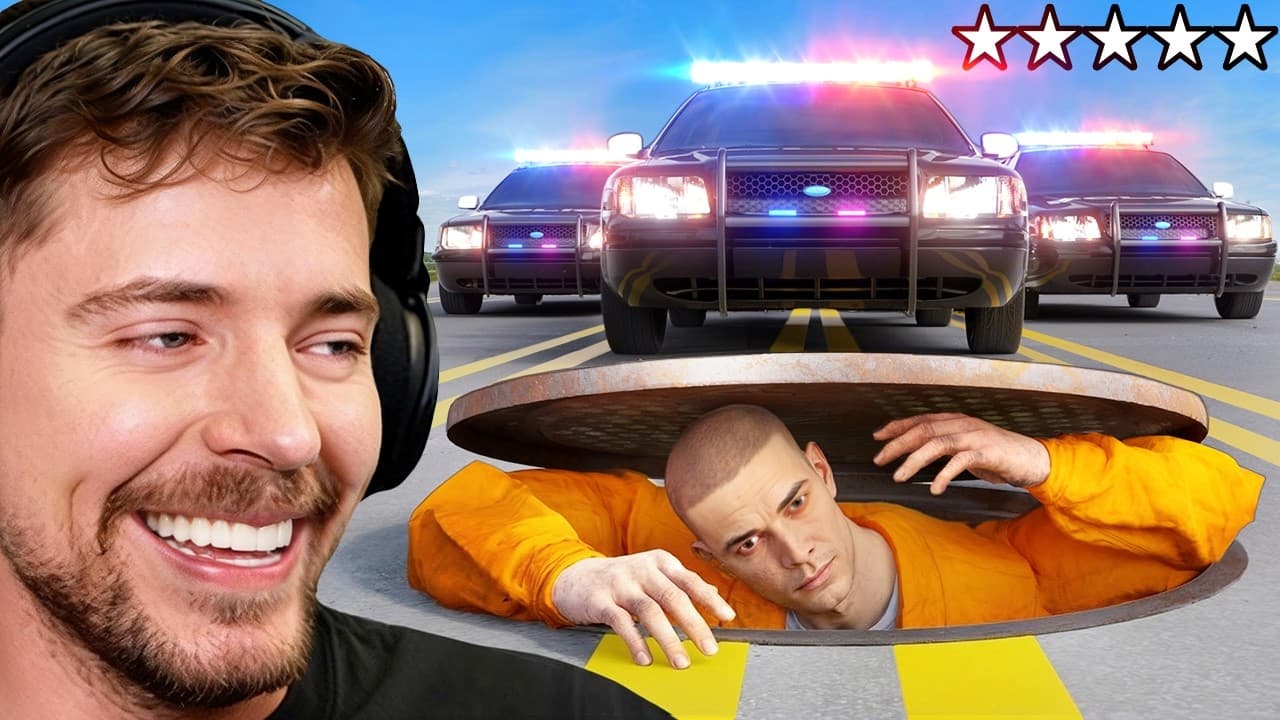 Escape 50 Cops, Win $100,000