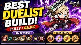 BEST DUELIST BUILD in Sword x Staff