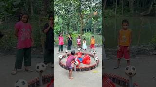 ⚽️ তাহাসানের নিখুঁত শট! ঘুরে ঘুরে 🎯 #shorts #fungame #football