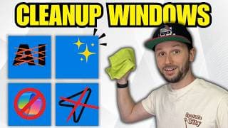 How I Make Windows 11 ACTUALLY Usable (Debloat + Remove AI)