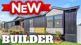 EXTRA LARGE prefab home by a BRAND NEW MANUFACTURER! MUST SEE house tour!