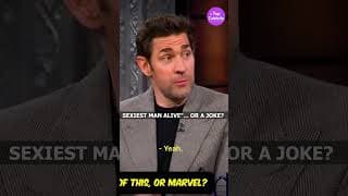 Emily Blunt’s Reaction to the 'Sexiest Man Alive' News Is Priceless #emilyblunt #johnkrasinski