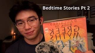 ASMR Bedtime Stories Pt 2 🌙 Reading Greek Myths (Whispered)