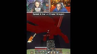 Speed & Kai Actually Did It...🔥 #minecraft #ishowspeed #kaicenat