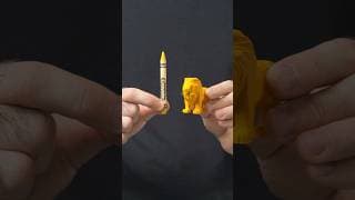 I Made a Dandelion out of Crayon
