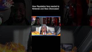 How PlayStation fans reacted to Nintendo and Xbox Showcases! short youtube  #gaming  #comedy